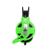 Ant Esports H520W World of Warships Edition Wired Over Ear Gaming Headset for PC PS4 Xbox One Nintendo Switch Computer and Mobile - Green