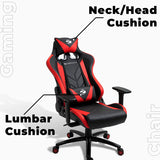 Zebronics ZEB-GC2000 Premium Gaming Chair with 3D Armrest, 90-180 Degree