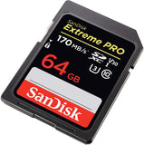 SanDisk 64GB Extreme PRO SD Card  170 MB