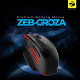 ZEBRONICS Zeb-Groza -Wired Gaming Mouse