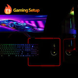 Zebronics Zeb-Blaze RGB Gaming Mouse Pad  350x250mm