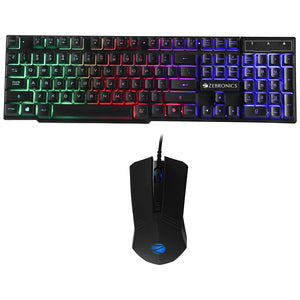 Zebronics Zeb-Fighter Gaming Wired Keyboard and Mouse Combo BROOT COMPUSFOT LLP JAIPUR