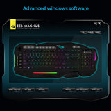 Zebronics Zeb-Magnus Wired Gaming Keyboard with LED Lights BROOT COMPUSOFT LLP JAIPUR