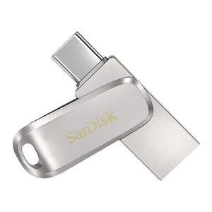 SanDisk Ultra Dual Drive Luxe USB Type-C 512GB, Metal Pendrive for Mobile Silver BROOT COMPUSOFT LLP JAIPUR