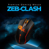 ZEBRONICS Zeb-Clash - Wired Gaming Mouse
