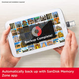 SanDisk Ultra Dual SDDD3-128G-I35 USB 3.0 128GB Flash Drive Dual Micro-USB and USB 3.0 connectors