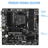 Msi Motherboard 550 B550M PRO VDH WIFI FOR AMD