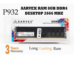 AARVEX DESKTOP RAM 8GB DDR4 2666 MHz P-932 BROOT COMPUSOFT LLP JAIPUR
