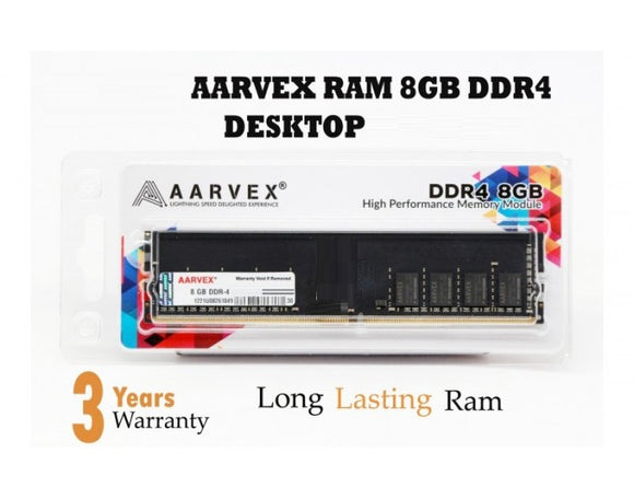 AARVEX DESKTOP RAM 8GB DDR4 2400 MHz 7450 BROOT COMPUSOFT LLP JAIPUR