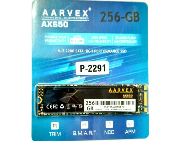 Aarvex SSD 256GB M.2 AX650 P-2291 BROOT COMPUSOFT LLP JAIPUR