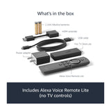 Amazon Fire TV Stick  Lite   Media Player with all-new Alexa Voice Remote