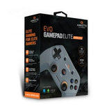 Amkette Evo Elite Wireless Gamepad For PC/Laptop & PS3, With Dual Vibration Rumble Effect & Two Thumb Sticks (2.4GHz USB Receiver Connection ) (Concrete Grey) - BROOT COMPUSOFT LLP