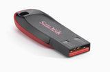SanDisk Cruzer Blade CZ50 Usb 2.0 128 GB Pen Drive   BROOT COMPUSOFT LLP 