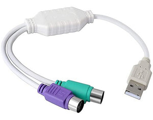 DI USB TO PS2 MALE TO FEMALE CABLE  BROOT COMPUSOFT LLP JAIPUR