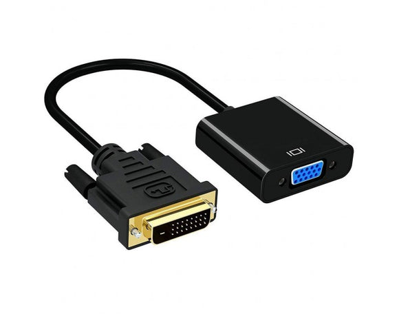 DVI TO VGA (MALE TO FEMALE) CABLE 24+1 PIN BROOT COMPUSOFT LLP JAIPUR