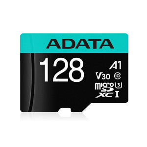Adata Premier Pro microSDXC SDHC UHS-I U3 Class 10 V30S 128GB MicroSD Card
