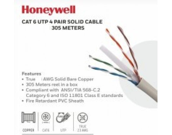 HONEYWELL LAN CABLE CAT6 305M HC000207