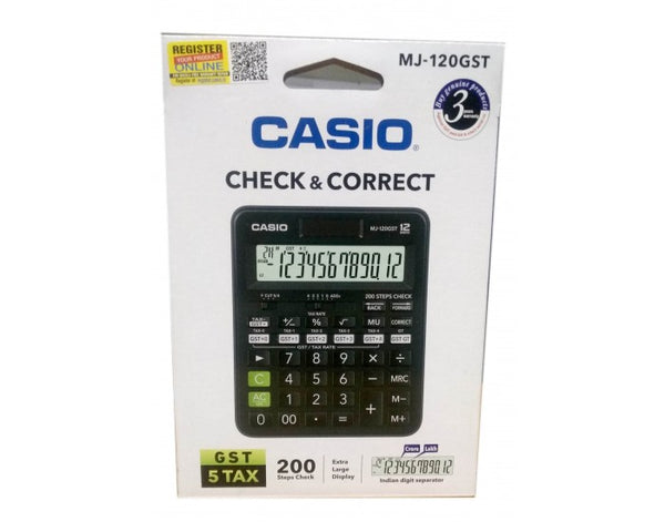 Casio mj 120d gst hotsell