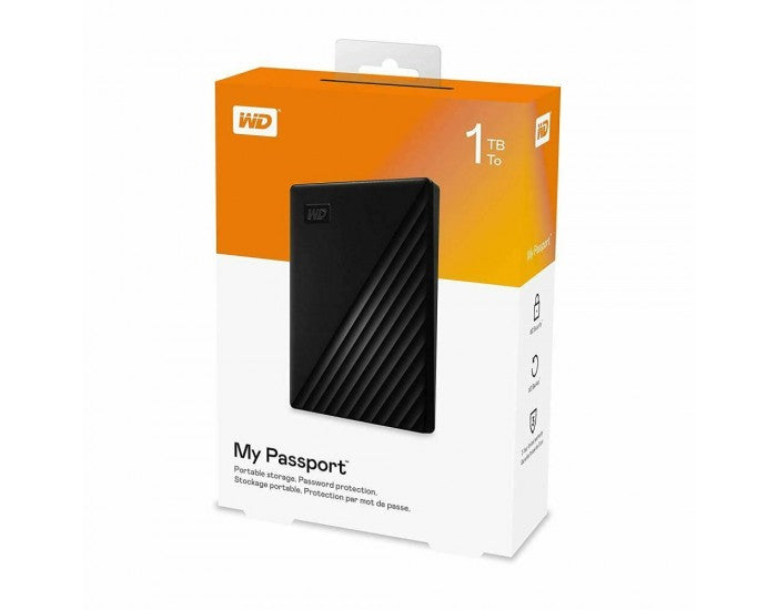 Wd My Passport 1TB 2.5 Inch External Hard Disk – BROOT COMPUSOFT LLP