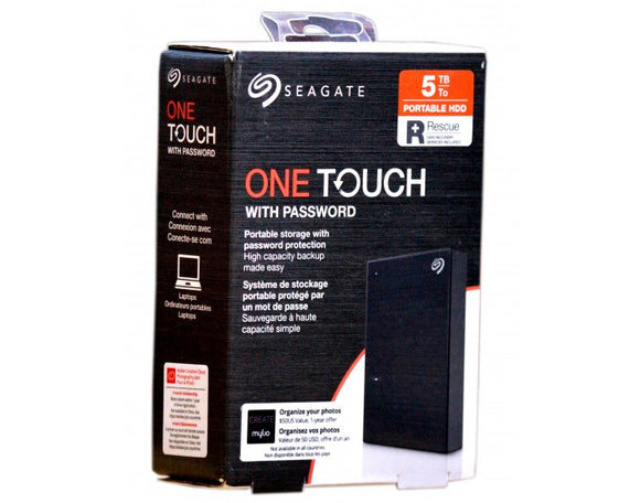 Seagate One Touch 5TB External HDD with Password Protection STKZ5000400 BROOT COMPUSOFT LLP JAIPUR 