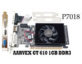 AARVEX GT 610 1GB DDR3 Graphic Card  GT610 1GD3