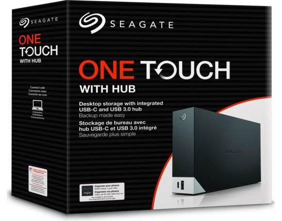 Seagate External Hard Disk 4 TB One Touch Hub 3.5 WITH ADAPTER STLC4000400