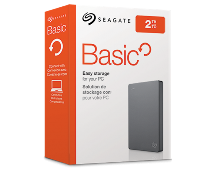Seagate External USB Hard Disk Basic 2TB – BROOT COMPUSOFT LLP