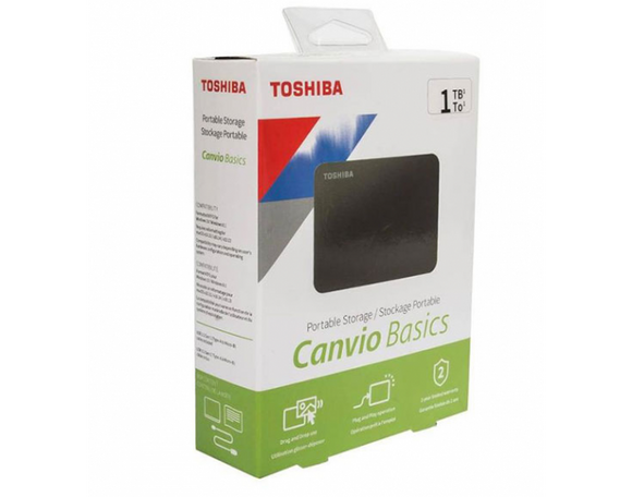 Toshiba 1TB Portable External Hard Drive Canvio DTP210 BROOT COMPUSOFT LLP JAIPUR