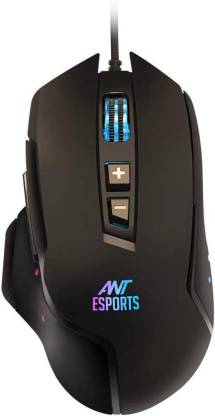 Ant Esports GM300 RGB Wired Gaming Mouse  Black