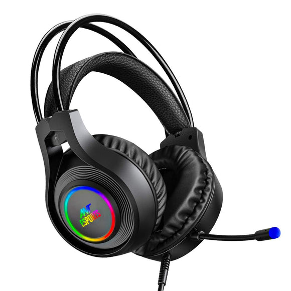 Ant Esports H570 7.1 USB Surround Sound RGB Wired Gaming Headphone with Noise Cancelling Mic
