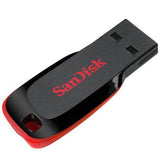 SanDisk Cruzer Blade CZ50 Usb 2.0 128 GB Pen Drive   BROOT COMPUSOFT LLP 
