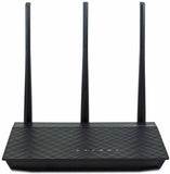 Asus AC53 AC750 Dual Band WiFi Router Black with high Power Design, VPN Server and time scheduling