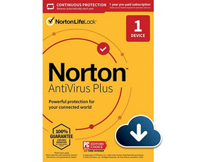 Norton Antivirus 1 USER 1 YEAR PLUS  SY-21409729