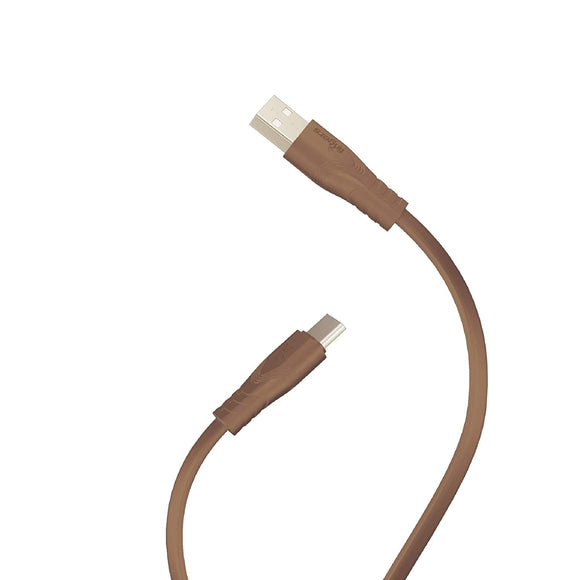 FINGERS FMC-FlatTypeC USB Type-C Mobile Cable with Fast Charging up to 3.0 A and Data Transfer