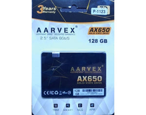 Aarvex SSD 128GB SATA AX650 P-1123 BROOT COMPUSOFT LLP JAIPUR