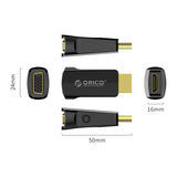 Orico Hdmi To VGA CONVERTER Male To Female With Sound   XD-HLFV