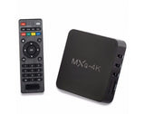 MXQ Pro 4K Android 10.0 TV Box with 2GB RAM/16GB ROM 64Bit Quad Core Processor