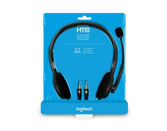Logitech Wired Headphone H110 BROOT COMPUSOFT LLP JAIPUR