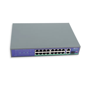 Velvu 16 Port PoE with 2 Giga Up-Link and 1 SFP ST-POE3118G