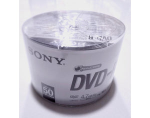 Sony  DVD-R PRINT PACK OF 50  50DMR47MG