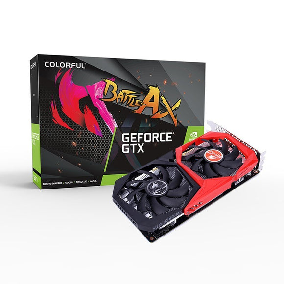 Colorful GTX 1650 4GB DDR6 EX Graphic Card       GeForce® GTX 1650 EX 4GD6-V