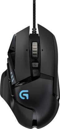 Logitech Wired Gaming Mouse Hero G502 - BROOT COMPUSOFT LLP