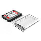 Orico HDD SATA CASING 3.5" USB 3.0 TRANSPARENT  3139U3