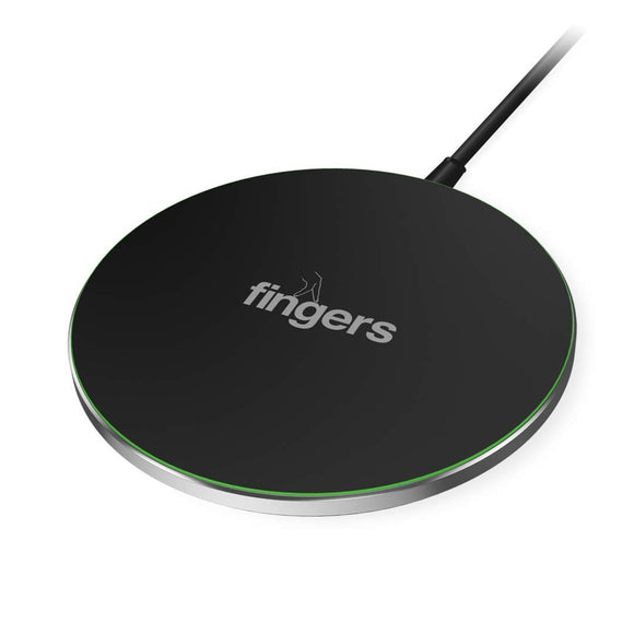 FINGERS Wireless Charging Plate Wireless Charger for Qi-Compatible Devices  Fast Charging and 10 W