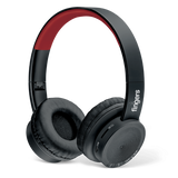 Fingers Wireless Bluetooth Headphone  Rock-N-Roll H2 Soft Black + Rich Red