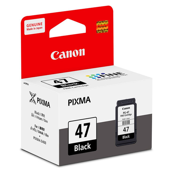 Canon Ink Cartridge Black  PG-47 - BROOT COMPUSOFT LLP