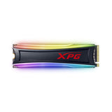 Adata SSD XPG S40G 512GB RGB 3D NAND PCIe Gen3x4 NVMe 1.3 M.2 2280 Internal SSD    AS40G-512GT-C
