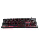 Cosmic Byte CB-GK-10 Corona Wired Gaming Keyboard with Red LED - BROOT COMPUSOFT LLP