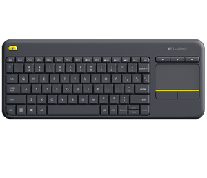 Logitech Wireless Keyboard  Media K400 Plus Control PC TO TV - BROOT COMPUSOFT LLP JAIPUR