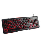 Cosmic Byte CB-GK-10 Corona Wired Gaming Keyboard with Red LED - BROOT COMPUSOFT LLP